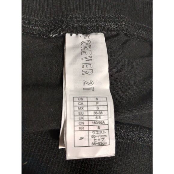 Forever 21 Pants Ladies Small Lounge Black White - Picture 5 of 7